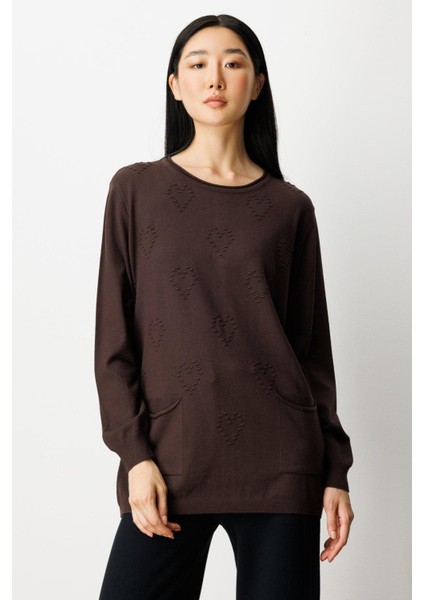 65344 Onteks Kazak Cepli Arkası Düğmeli