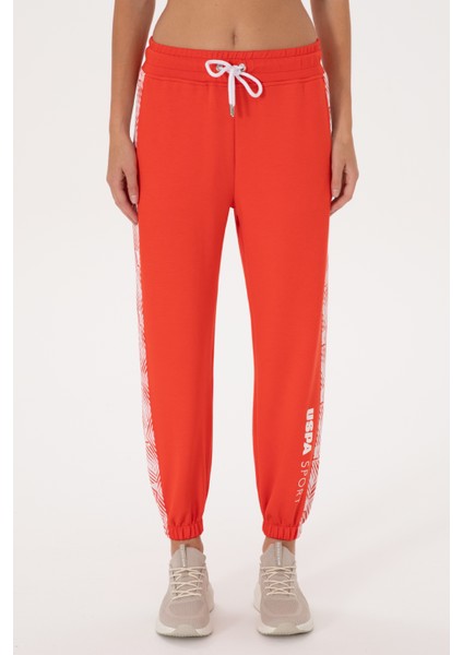 Kadın Kırmızı Eşofman Altı 50300713-VR213