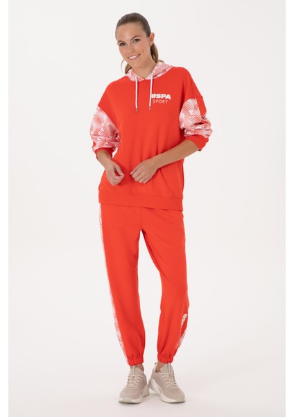 Kadın Kırmızı Eşofman Altı 50300713-VR213