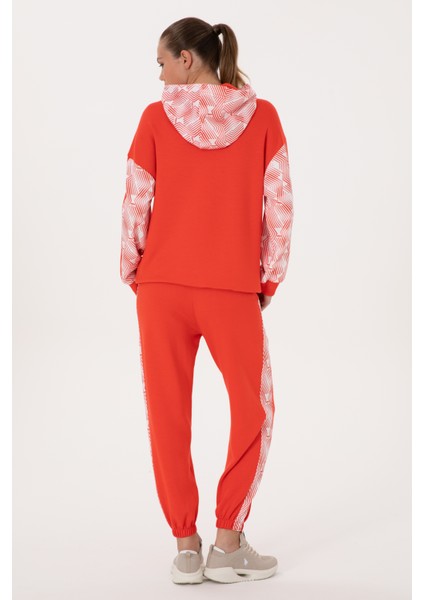 Kadın Kırmızı Eşofman Altı 50300713-VR213