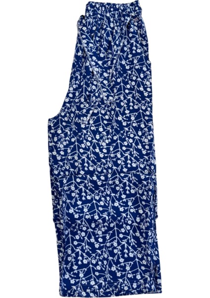 Kadın Çiçek Desenli Yeşil Pijama Altı – Rahat Pamuklu Ev Giyim fiyatları