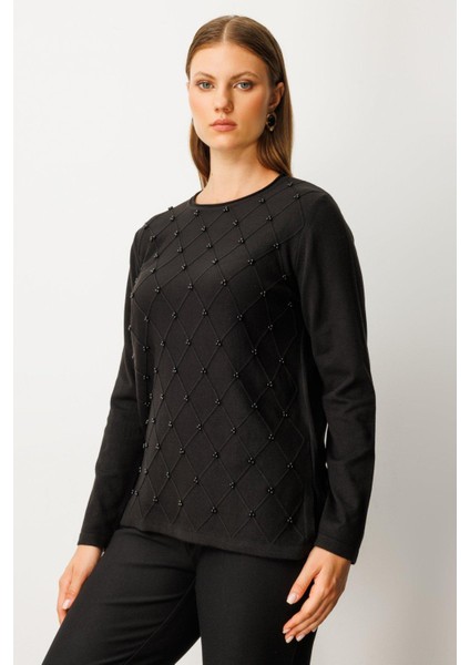 63312 Onteks Kazak Sıfır Yaka Baklava Desenli modelleri