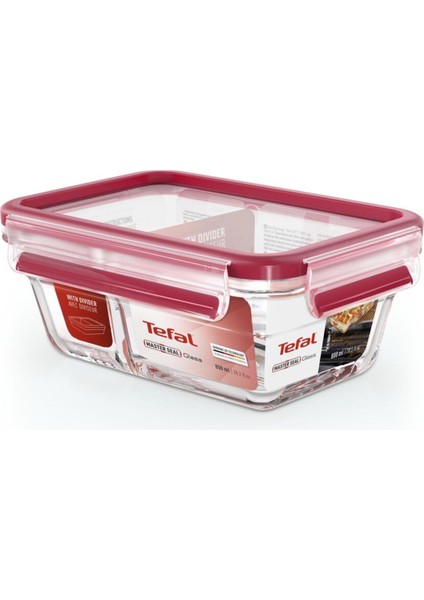 MasterSeal Fresh Cam Saklama Kabı - 0.,8 Litre