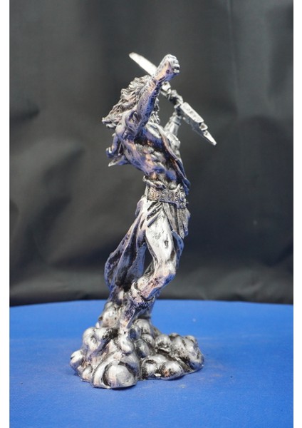 Mitolojik Tasarım Zeus Heykel Biblo - Ev Ofis Dekoratif Hediyelik Aksesuar (25 Cm) fırsatları