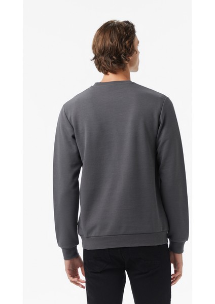 Erkek Gri Classic Fit Sweatshirt K57090T.0CN