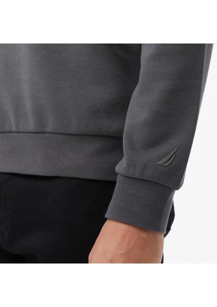 Erkek Gri Classic Fit Sweatshirt K57090T.0CN