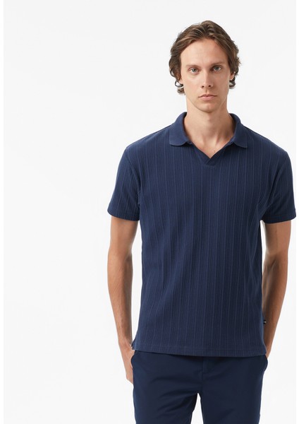 Erkek Lacivert Classic Fit Polo Yaka T-Shirt K55560T.4NV indirimleri