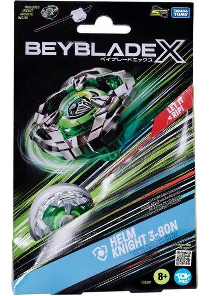 Nessiworld BEY09000 Beyblade 1li Set Helm Knight 3-80N