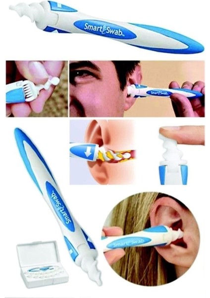 Smart Swab 16 Başlıklı Pratik Kulak Temizleme Aleti Aparatı Seti ( Lisinya ) fiyatları