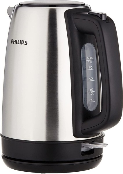 Gri Çelik Su Isıtıcı, Şık ve Pratik Elektrikli Kettle