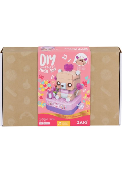 Nessiworld JK1306 Jaki Müzik Kutusu Blok Seti 405 Parça -Vagon Life