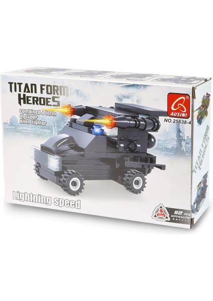 Ausini Titan Form Heroes-4 Lightning Speed 82 Parça fiyatları