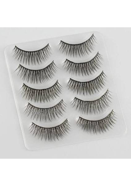 4 Parça Kirpik Seti Takma Kirpik Takımı 5li Kirpik Set Kirpik Kıvırıcı Kirpik Yapıştırıcı Rimel Maskara Fırçası fiyatları