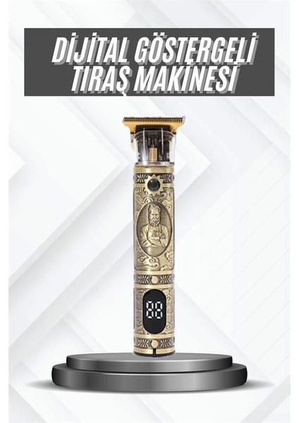 Msa-Shop Profesyonel Ense Tıraşına Uygun Çizik Tıraş Makinesi Uzun Ömürlü Göstergeli fiyatları