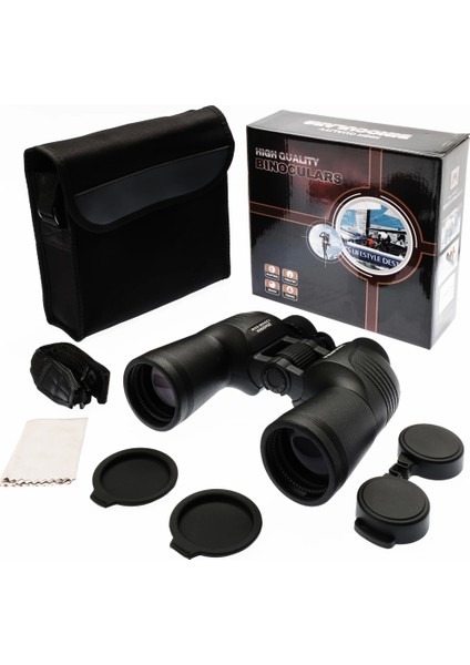 Mentch 7X50 Wa Su Geçirmez Dürbün Geniş Ön Mercek 1000M/56M