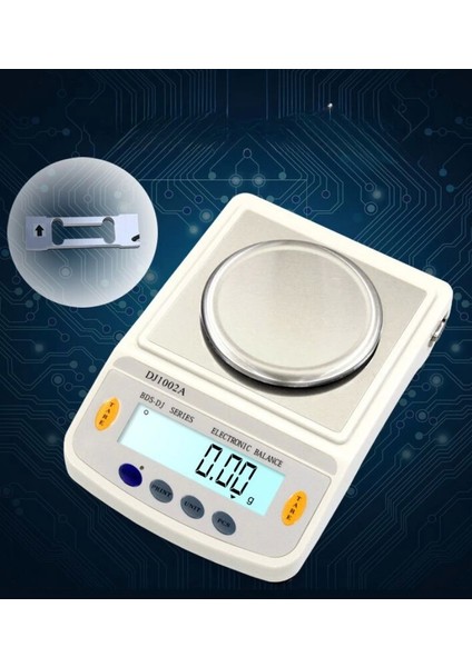 DJ602A Kefeli Hassas Terazi 3000 G Kapasiteli, 0.01 G Hassasiyetle Profesyonel Ölçüm ( Lisinya ) modelleri