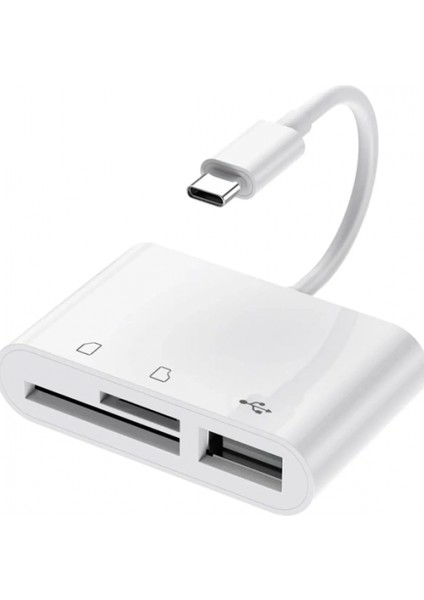 ZR823 Type-C Sd Micro Sd Card Reader