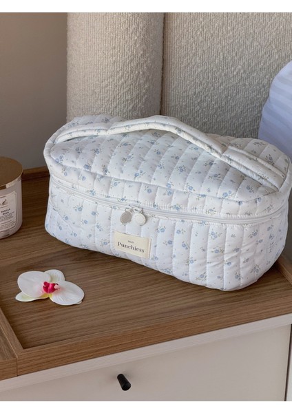 Mavi Seyahat Çantası, Hafif ve Şık, Uyumlu, Dayanıklı, Pratik Tasarım