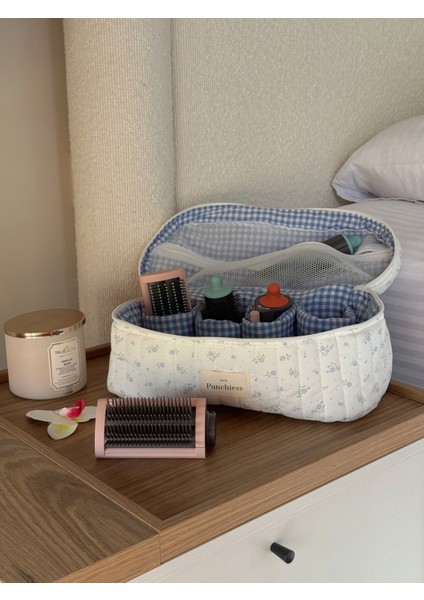 Mavi Seyahat Çantası, Hafif ve Şık, Uyumlu, Dayanıklı, Pratik Tasarım fırsatları