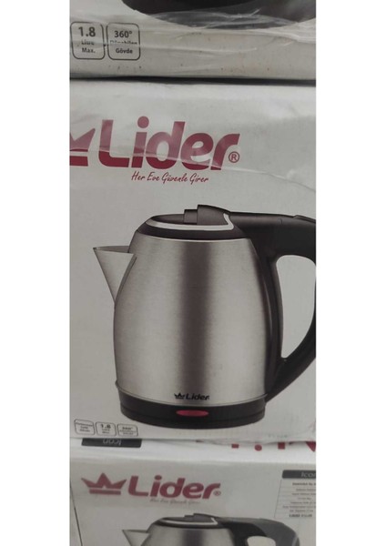 1.7 Lt Çelik Su Isıtıcı Ketıl, 220-240 V, 2 Yıl Garantili, Turuncu modelleri