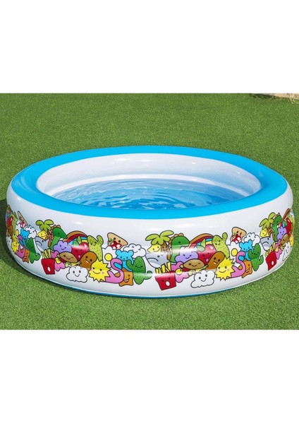 Bestway Şişme Jumbo Desenli Havuz 51122 modelleri