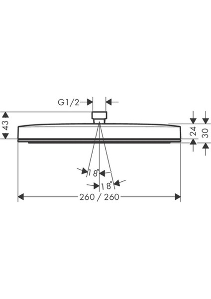 Pulsify E Pulsify E Tepe Duşu 260 1jet Ecosmart Krom fırsatları