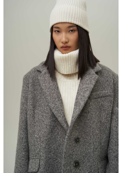 Enzo Antrasit Blazer Ceket