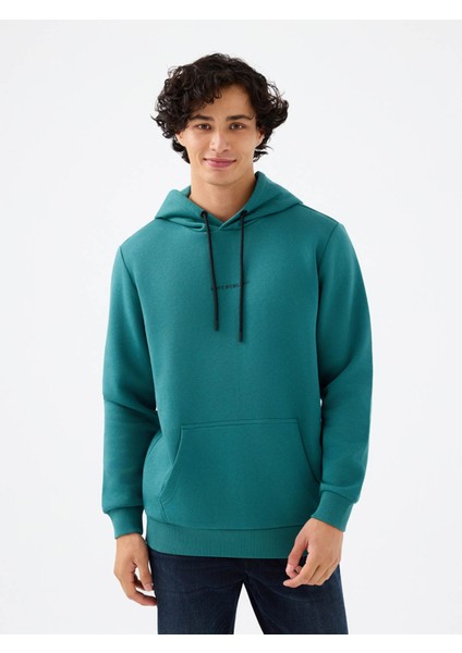 Regular Fit Petrol Erkek Sweatshirt LF2034269