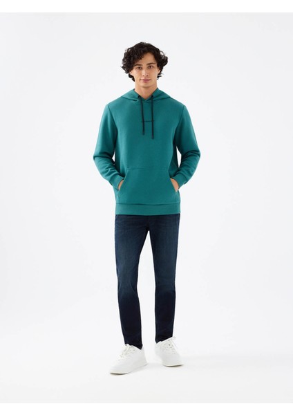 Regular Fit Petrol Erkek Sweatshirt LF2034269 fiyatları
