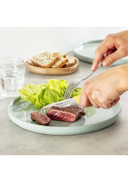 Colorfood Tırtıklı Soyma Bıçağı 8cm Sarı