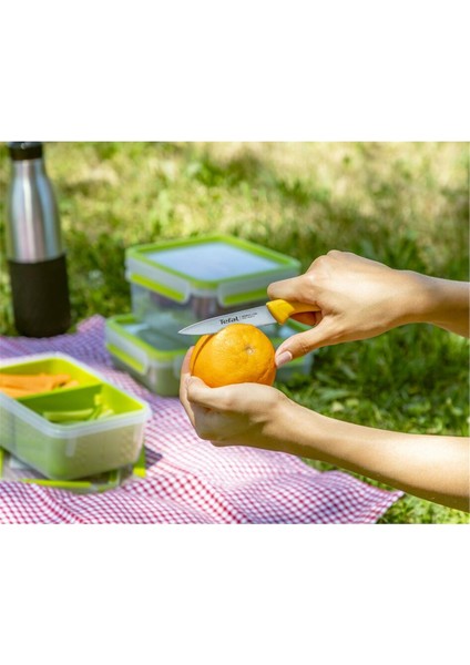 Colorfood Tırtıklı Soyma Bıçağı 8cm Sarı