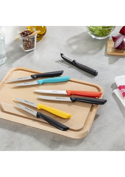 Colorfood Tırtıklı Çok Amaçlı Bıçak - 10 cm