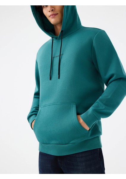 Regular Fit Petrol Erkek Sweatshirt LF2034269 indirimleri
