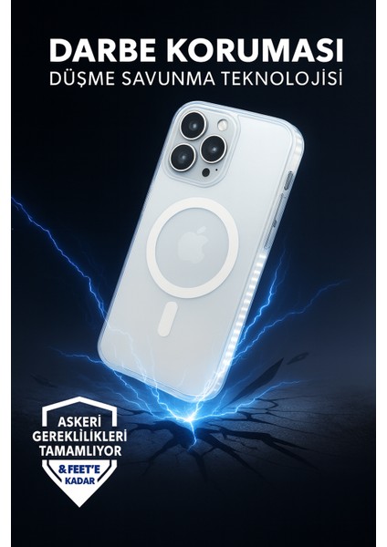 iPhone 13 Pro Max Kılıf Magsafe Uyumlu Renk Geçişli Darbe Emici Degrade Kapak fırsatları