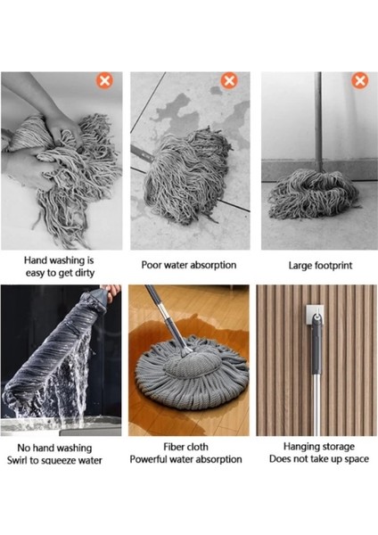 Kendinden Sıkmalı Paspas Mop modelleri