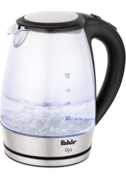 Çok Renkli Cam Su Isıtıcı Kettle 1800 Ml, Şık ve Fonksiyonel Tasarım fiyatları