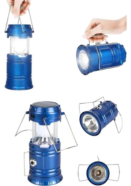 Msa-Shop Kamp Feneri Şarj Edilebilir Güneş Enerjili Işıldak USB Şarjlı fırsatları