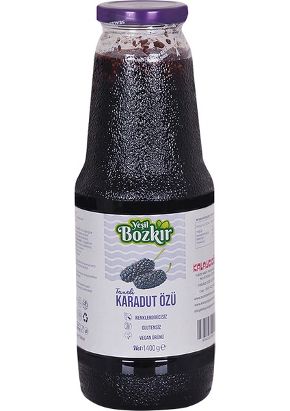 Taneli Karadut Özü 1400 Gr.