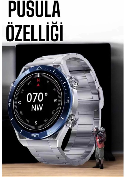 Akıllı Saat Yeni Nesil Bluetooth Bağlantılı Uyku ve Sağlık Takibi Nfc ve Gps fırsatları