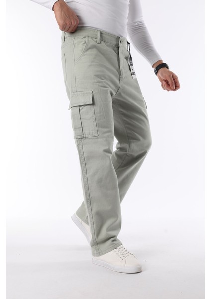 Erkek Kargo Cepli Baggy Pantolon