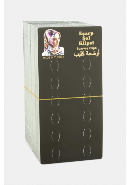 Msa-Shop Eşarp Şal Klipsi Kartı-Siyah fiyatları