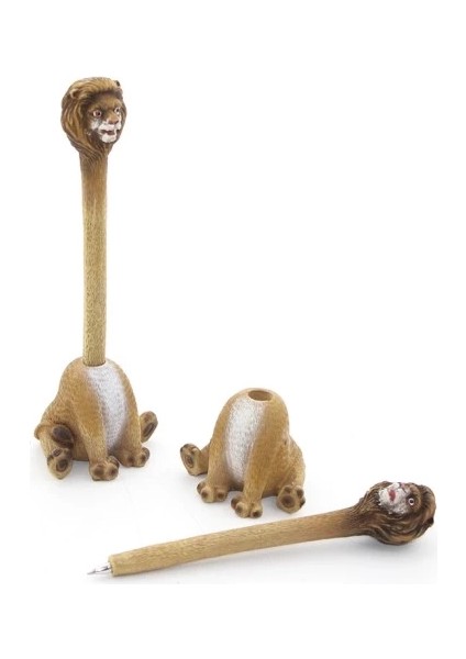 Polyester Aslan Tükenmez Kalem