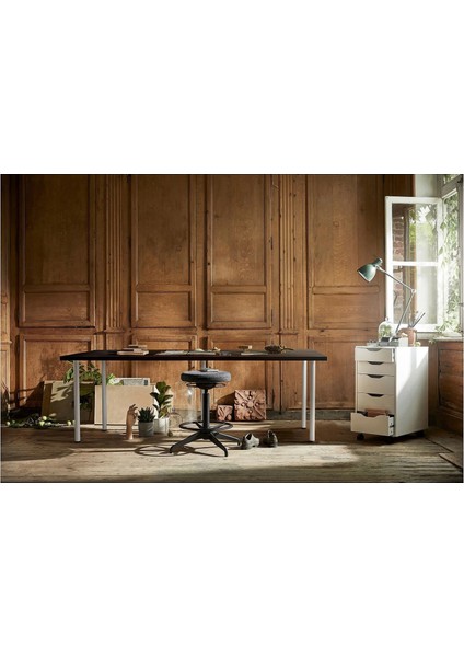Lagkapten Adıls Çalışma Masası Venge Beyaz 200 x 60 Cm indirimleri