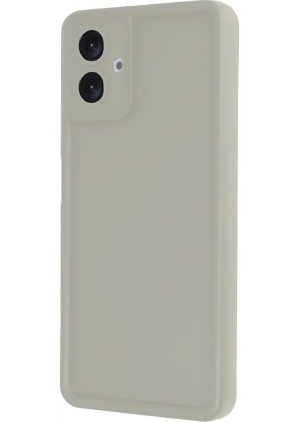 Samsung Galaxy A07 Viera Silikon - Krem
