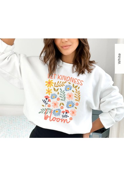 Premium Oversize Kesim Uzun Kollu Baskılı Sweatshirt