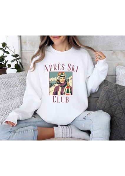 Premium Oversize Kesim Uzun Kollu Baskılı Sweatshirt