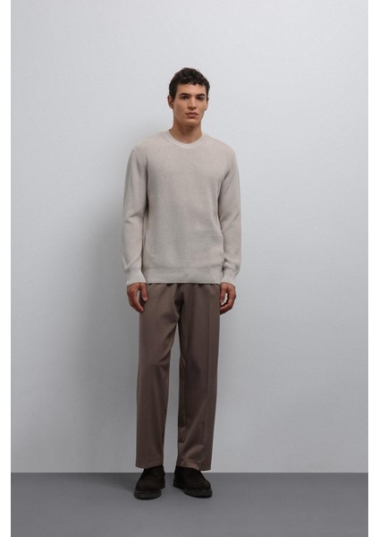 Taş Dokulu Erkek Kazak modelleri