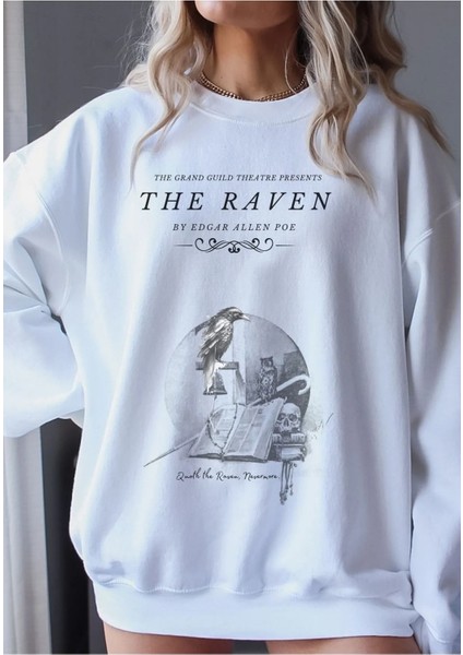 Premium Oversize Kesim Uzun Kollu Baskılı Sweatshirt