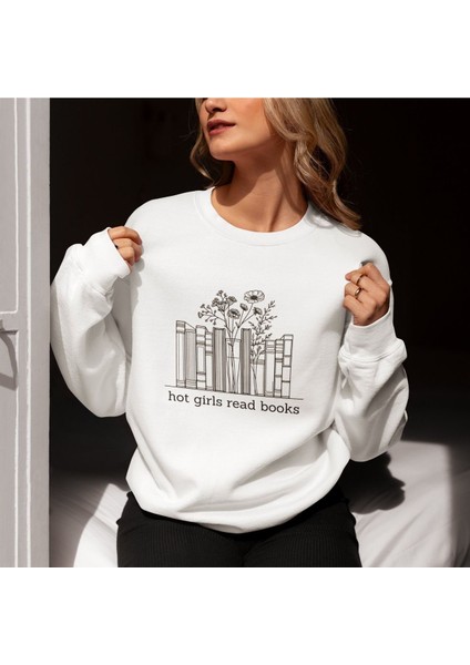 Premium Oversize Kesim Uzun Kollu Baskılı Sweatshirt