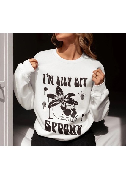 Premium Oversize Kesim Uzun Kollu Baskılı Sweatshirt